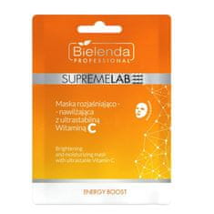 shumee SupremeLab Energy Boost posvetlitvena in vlažilna maska z ultrastabilnim vitaminom C