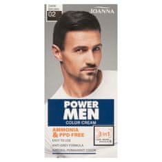 shumee Power Men Color Kremna siva barva 02 Temno rjava