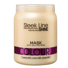 shumee Sleek Line Colour Mask maska s svilo za barvane lase 1000 ml