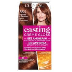 shumee Casting Creme Gloss barva za lase 554 Fiery Chocolate