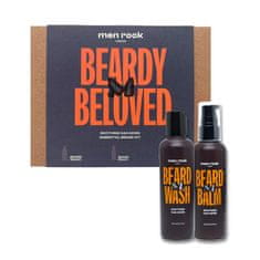 shumee Beardy Beloved Soothing Oak Moss set šampon za brado 100 ml + balzam za brado 100 ml