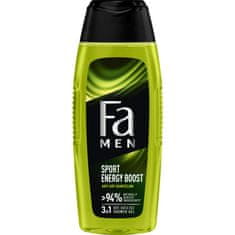 shumee Men Sport Energy Boost gel za tuširanje s formulo 3 v 1 z vonjem guarane in ginsenga 400 ml