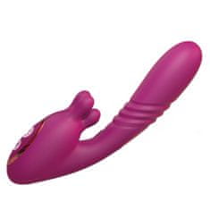 shumee Vibrator Layla s stimulatorjem klitorisa Purple