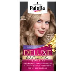 shumee Deluxe Oil-Care Color obstojna barva za lase z mikroolji 8-11 Cool Blonde