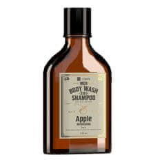 shumee Men Whisky gel za umivanje telesa in šampon za lase in brado 3v1 Apple 330ml