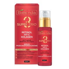 shumee Super Trio aktivno revitalizacijski nočni serum proti gubam 30 ml