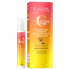 shumee Vitamin C 3x Action posvetlitveni in hladilni serum za oči v roll-on 15 ml