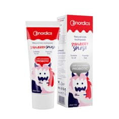 shumee Natural Kids Toothpaste zobna pasta brez fluorida za otroke Strawberry Splash 50 ml