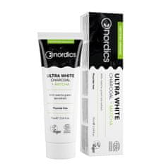 shumee Ultra White Organic Toothpaste zobna pasta brez fluorida z ogljem + Matcha 75 ml