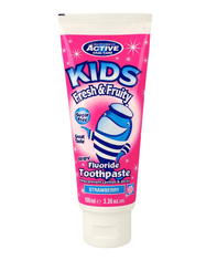 shumee Kids Fluoride Toothpaste zobna pasta za otroke s fluoridom Strawberry 100 ml