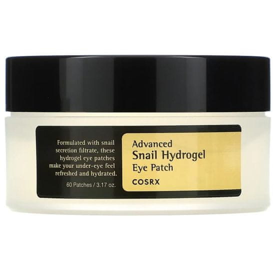 shumee Advanced Snail Hydrogel Eye Patch hidrogelni obliži za oči s polžjo sluzjo 60 kos.