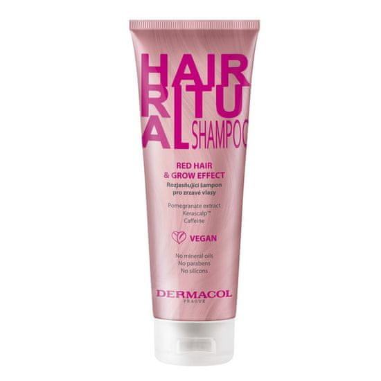 shumee Hair Ritual šampon za rdeče lase &amp; Grow Effect 250ml