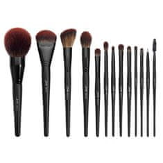 shumee Makeup Lover Makeup Brush Collection Phantom Black set čopičev za ličenje 13 kos.