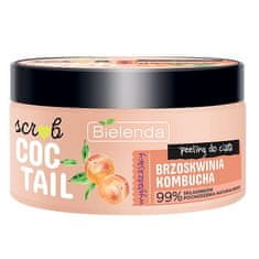 shumee Scrub Cocktail gladilni piling za telo Breskev + Kombuča 350 g