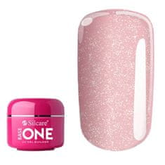 shumee Gel za gradnjo nohtov Base One Shimmer Misty Rose 50 g