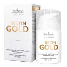 shumee Retin Gold lifting in posvetlitvena krema za oči 50 ml