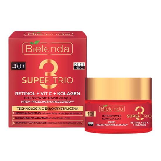 shumee Super Trio intenzivno vlažilna krema proti gubam 40+ 50 ml