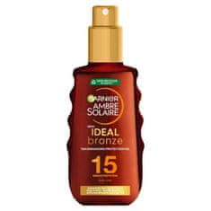 shumee Ambre Solaire Ideal Bronze olje za porjavitev SPF15 150 ml