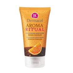 shumee Aroma Ritual Harmonizirajoči piling za telo Belgian Chocolate piling za telo 150 ml