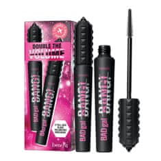 shumee Double The Volume Travel Set Črna zgoščevalna maskara 2x8,5 g