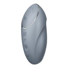 shumee Tapnite &amp; Climax 1 nosljivi vibrator s funkcijo tapkanja Bluegrey