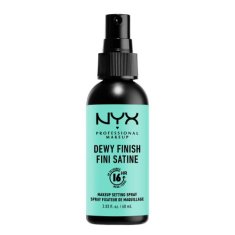 NYX Dewy Finish osvežilen sprej za fiksiranje ličil 60 ml