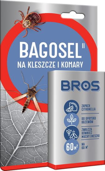 BROS BROS Bagosel Spray za komarje in klope 30ml