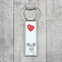 Artdog Fox Terrier Smooth - odpirač za steklenice s psom, personaliziran odpirač za hladilnik, unikatno darilo za moškega blagovne znamke Art-Dog