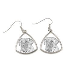 Artdog Boerboel, South African Mastiff - dog earrings, hanging earrings with a picture, personalized jewelry with Art-Dog brand print