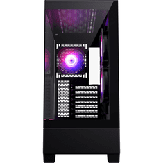 PHANTEKS XT View TEMPERED GLASS D-RGB E-ATX črno ohišje