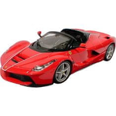 Burago B 1:24 Ferrari La Ferrari Aperta Rdeča