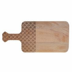 DKD Home Decor Rezalna deska DKD Home Decor Naraven Bukev Pravokoten 20 x 42 x 1,5 cm