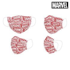 MARVEL Higienska maska za obraz Marvel Otroška Rdeča