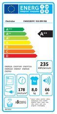 Electrolux EW6D283YE sušilni stroj, 8 kg