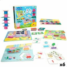 Peppa Pig Didaktična igra Peppa Pig Edu Games Collection 24,5 x 0,2 x 24,5 cm (6 kosov) 10 v 1