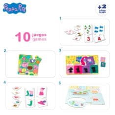 Peppa Pig Didaktična igra Peppa Pig Edu Games Collection 24,5 x 0,2 x 24,5 cm (6 kosov) 10 v 1