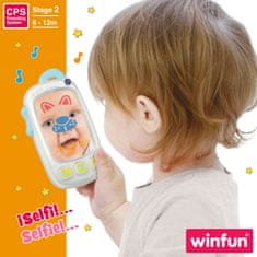 Winfun Igrača telefon Winfun Bela 9 x 15,5 x 3,8 cm (6 kosov)