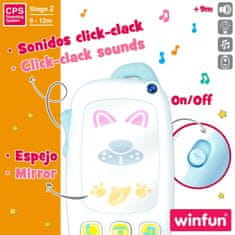 Winfun Igrača telefon Winfun Bela 9 x 15,5 x 3,8 cm (6 kosov)