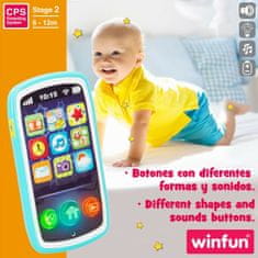 Winfun Igrača telefon Winfun 7,5 x 14 x 2 cm (6 kosov)