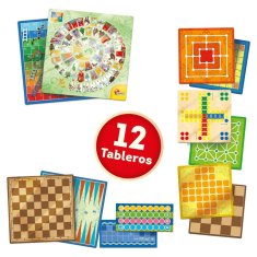 Lisciani Namizna igra Lisciani Juegos reunidos ES 26 x 1 x 26 cm (10 kosov)