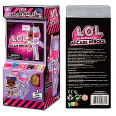 MGA L.O.L Surprise Boys Arcade Heroes Infinity Queen igralni avtomat lutka