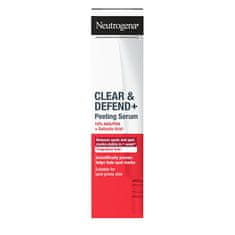 Neutrogena Serum proti mozoljem Clear & Defend+ (Peeling Serum) 30 ml