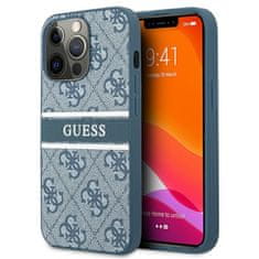 Guess Guess 4G Printed Stripe - Ohišje za iPhone 13 Pro (modro)