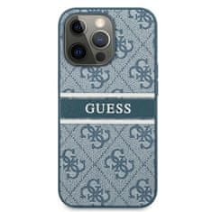 Guess Guess 4G Printed Stripe - Ohišje za iPhone 13 Pro (modro)