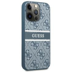 Guess Guess 4G Printed Stripe - Ohišje za iPhone 13 Pro (modro)