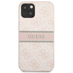 Guess Guess 4G Printed Stripe - Ohišje za iPhone 13 Mini (roza)