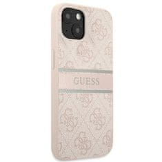 Guess Guess 4G Printed Stripe - Ohišje za iPhone 13 Mini (roza)