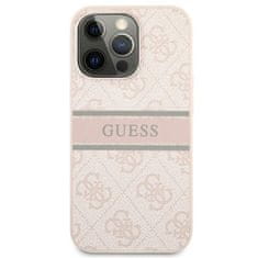 Guess Guess 4G Printed Stripe - Ohišje za iPhone 13 Pro (roza)