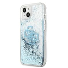 Guess Guess Liquid Glitter 4G Big Logo - etui za iPhone 13 mini (modri)