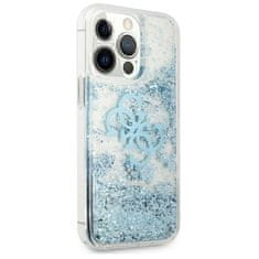 Guess Guess Liquid Glitter 4G Big Logo - Ohišje za iPhone 13 Pro (modro)